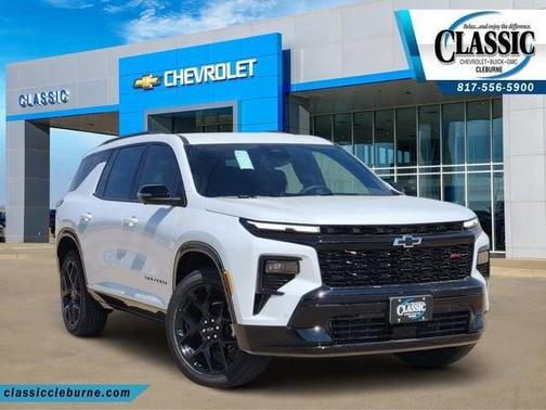 Polar White 2026 Chevrolet Traverse RS