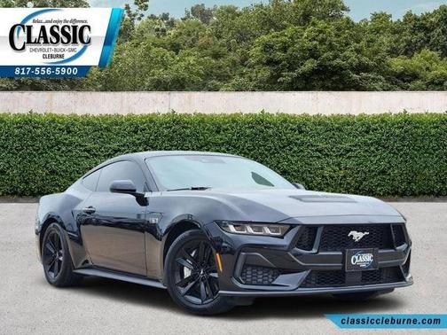 Black 2024 Ford Mustang