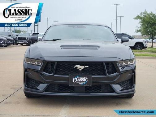 Black 2024 Ford Mustang