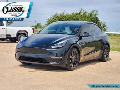 Black 2022 Tesla Model Y Performance