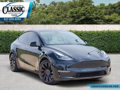 Black 2022 Tesla Model Y Performance