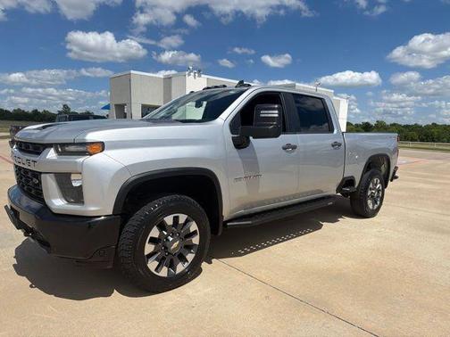Silver Ice Metallic 2021 Chevrolet Silverado 2500 Custom
