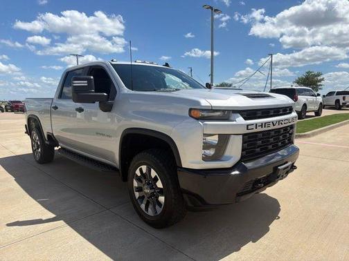 Silver Ice Metallic 2021 Chevrolet Silverado 2500 Custom