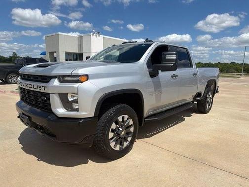 Silver Ice Metallic 2021 Chevrolet Silverado 2500 Custom