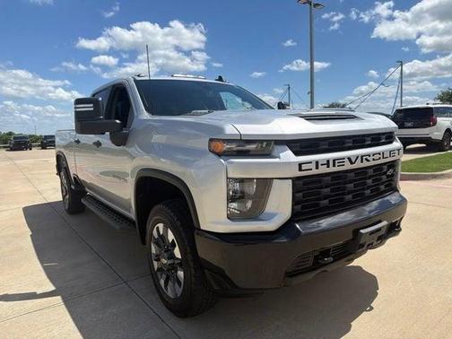 Silver Ice Metallic 2021 Chevrolet Silverado 2500 Custom