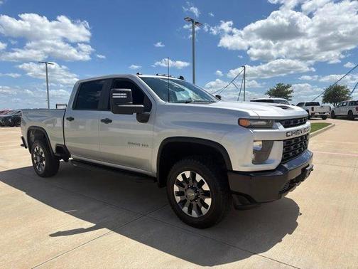 Silver Ice Metallic 2021 Chevrolet Silverado 2500 Custom