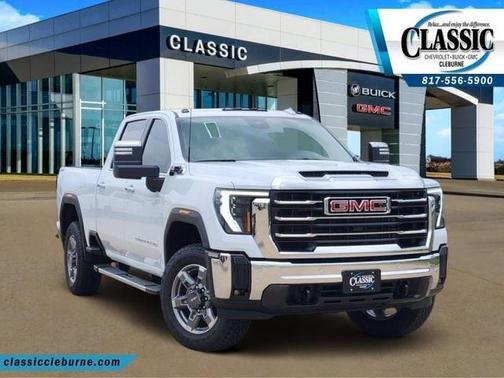 Glacier White 2026 GMC Sierra 2500 SLT