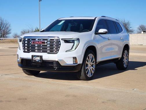 Glacier White 2026 GMC Acadia Denali