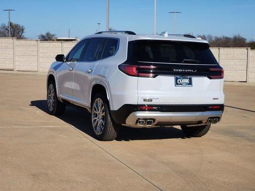 Glacier White 2026 GMC Acadia Denali