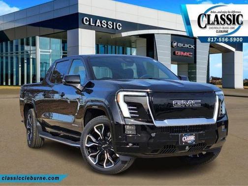 Onyx Black 2025 GMC Sierra EV Denali