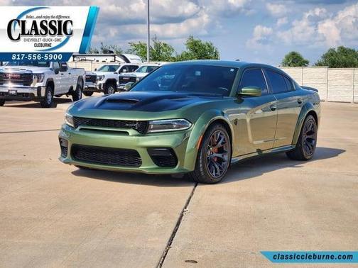 Green 2022 Dodge Charger SRT Hellcat Widebody