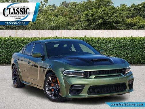 Green 2022 Dodge Charger SRT Hellcat Widebody