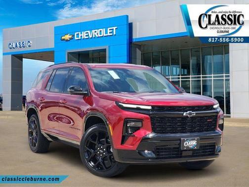 Radiant Red 2026 Chevrolet Traverse RS