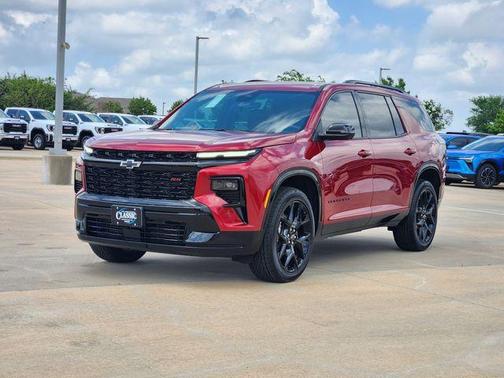 Radiant Red 2026 Chevrolet Traverse RS