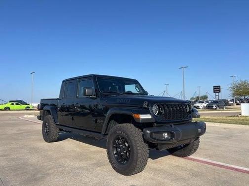 Black 2024 Jeep Gladiator Sport