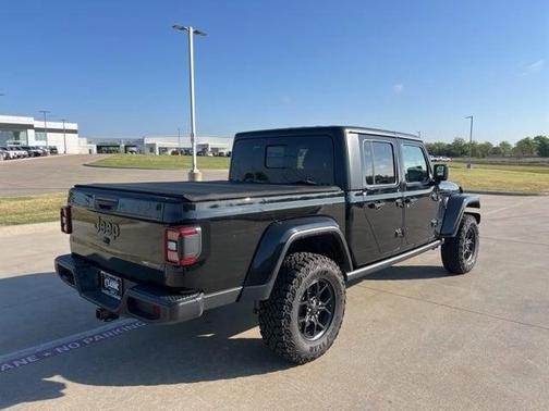 Black 2024 Jeep Gladiator Sport