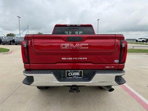 Volcanic Red 2024 GMC Sierra 2500 SLT