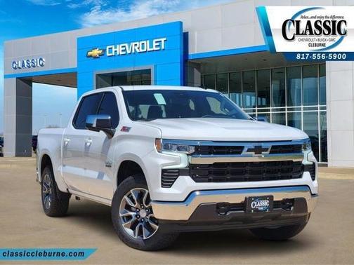 Summit White 2026 Chevrolet Silverado 1500 LT