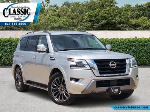 Silver 2021 Nissan Armada Platinum