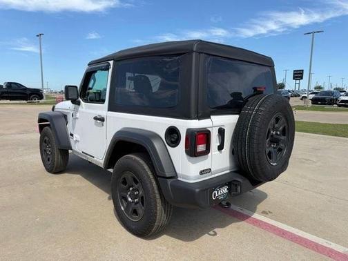 White 2025 Jeep Wrangler Sport