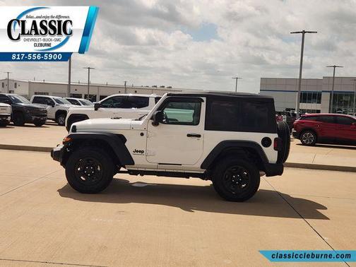 White 2025 Jeep Wrangler Sport