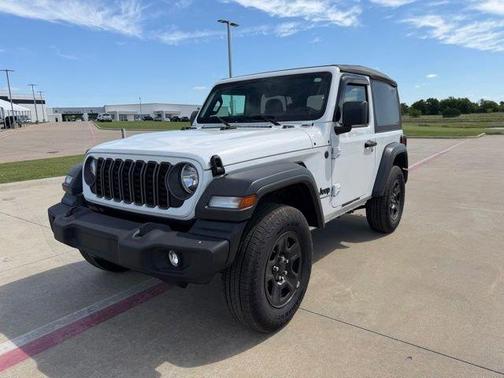 White 2025 Jeep Wrangler Sport