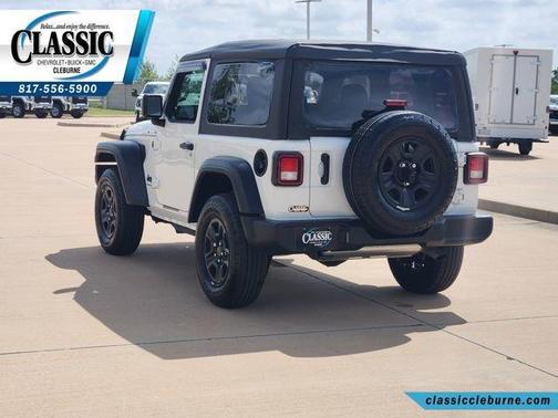 White 2025 Jeep Wrangler Sport