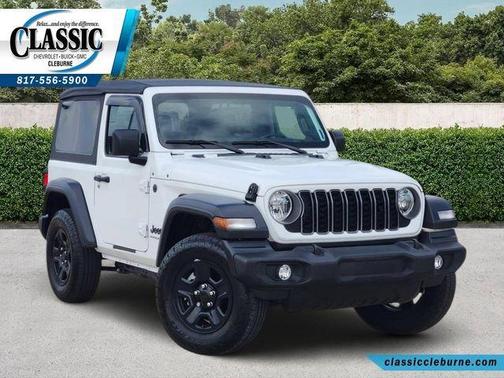 White 2025 Jeep Wrangler Sport