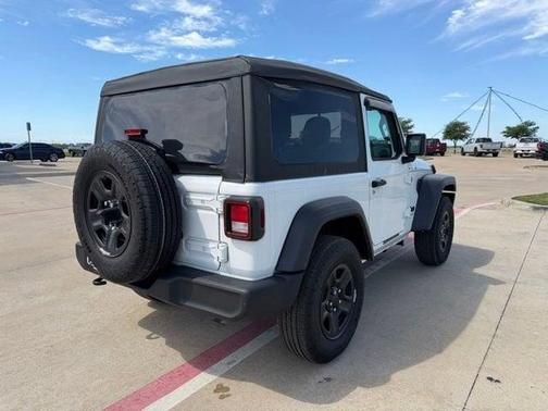 White 2025 Jeep Wrangler Sport