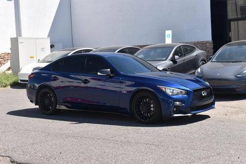 Gray 2018 INFINITI Q50 3.0t Sport