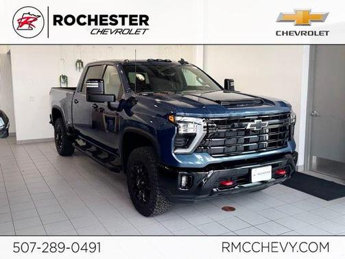Lakeshore Blue Metallic 2026 Chevrolet Silverado 3500 LTZ