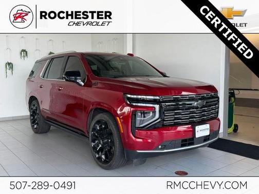 Radiant Red 2025 Chevrolet Tahoe High Country