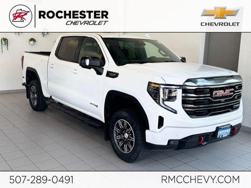 Summit White 2024 GMC Sierra 1500 AT4
