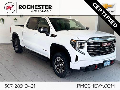Summit White 2024 GMC Sierra 1500 AT4