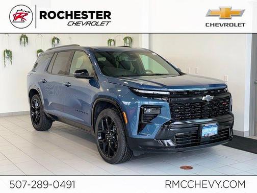 Lakeshore Blue Metallic 2024 Chevrolet Traverse RS