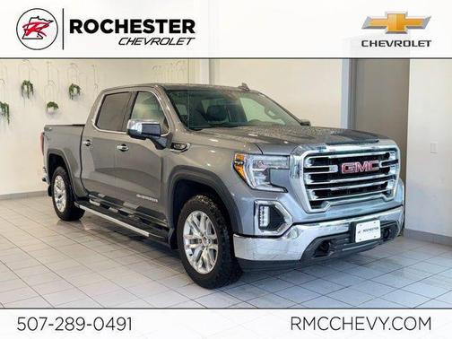 Satin Steel Metallic 2019 GMC Sierra 1500 SLT
