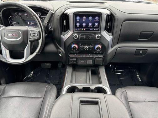 Satin Steel Metallic 2019 GMC Sierra 1500 SLT