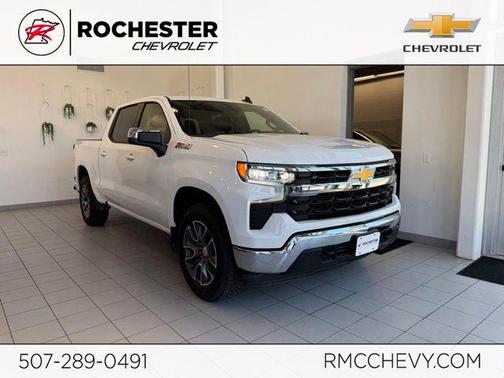 Summit White 2026 Chevrolet Silverado 1500 LT