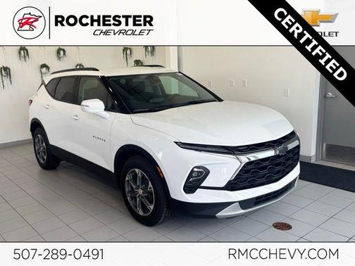 Summit White 2023 Chevrolet Blazer 3LT