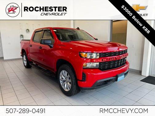 Red Hot 2021 Chevrolet Silverado 1500 Custom
