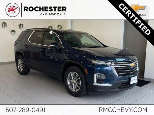 Northsky Blue Metallic 2023 Chevrolet Traverse LT Leather