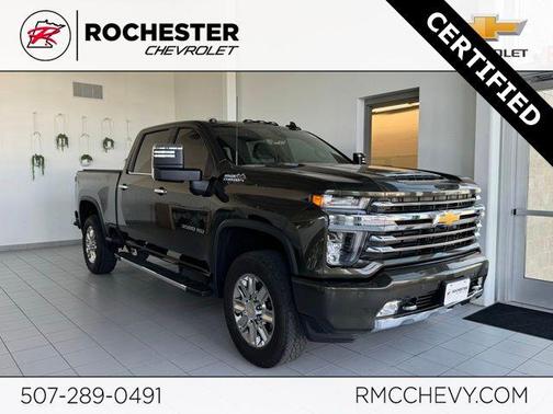 Greenstone Metallic 2022 Chevrolet Silverado 3500 High Country