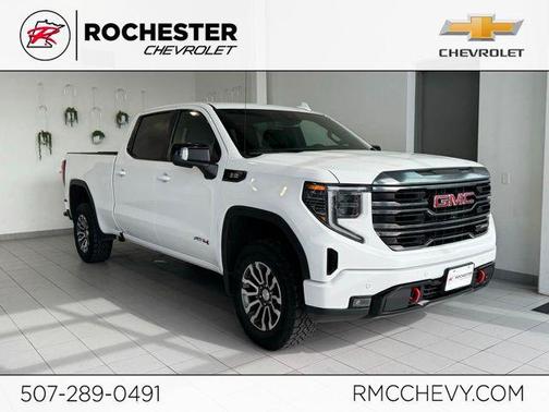 Summit White 2023 GMC Sierra 1500 AT4