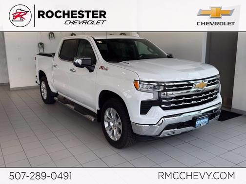 Summit White 2024 Chevrolet Silverado 1500 LTZ