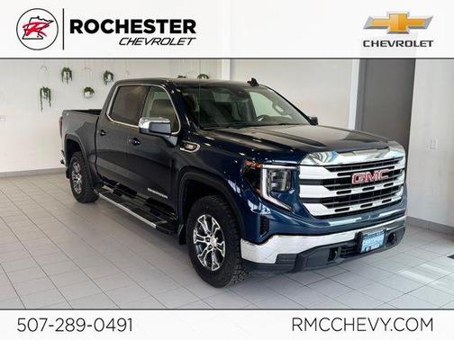 Pacific Blue Metallic 2023 GMC Sierra 1500 SLE