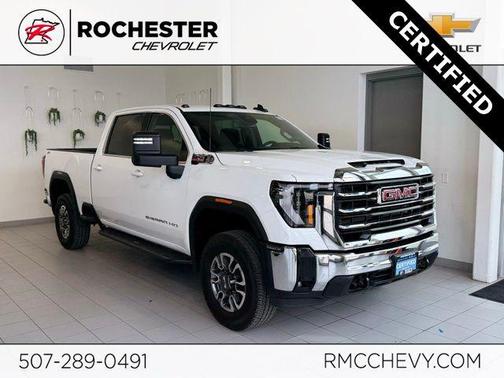 Summit White 2024 GMC Sierra 2500 SLE