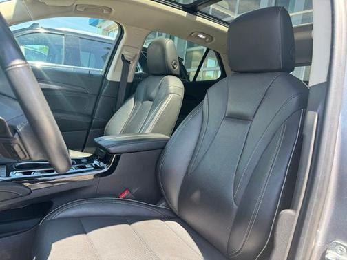 Satin Steel Metallic 2021 Buick Envision AWD Essence