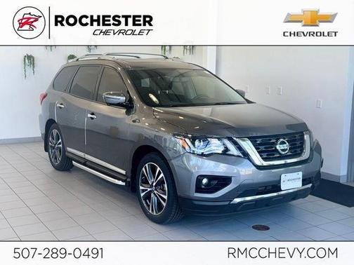 Gun Metallic 2019 Nissan Pathfinder Platinum