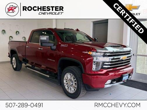 Cherry Red Tintcoat 2022 Chevrolet Silverado 3500 High Country