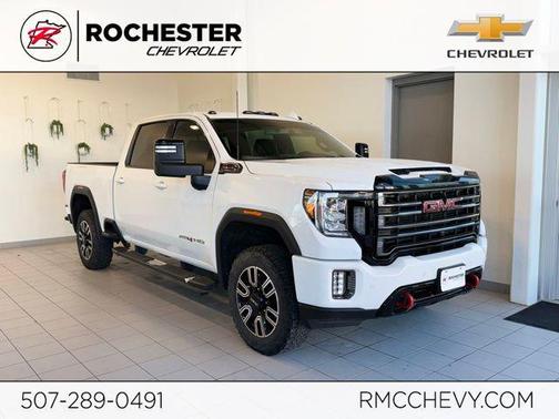 Summit White 2023 GMC Sierra 2500 AT4
